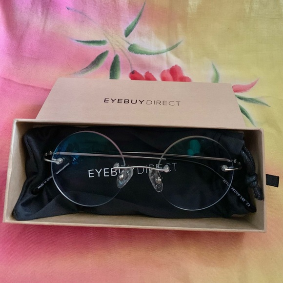 NWT EYEBUY Direct Altus Rimless Circle Frames - Picture 13 of 15